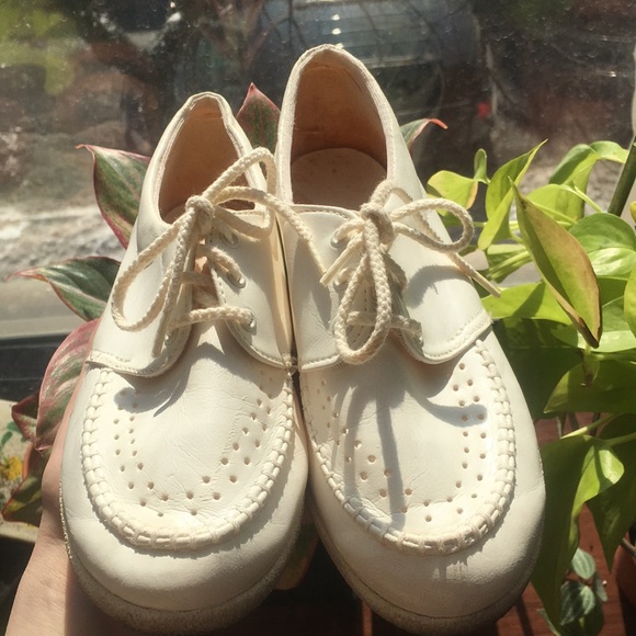 CuteVintage Shoes 🌼 Laced Sneakers Mocassin - Picture 2 of 16